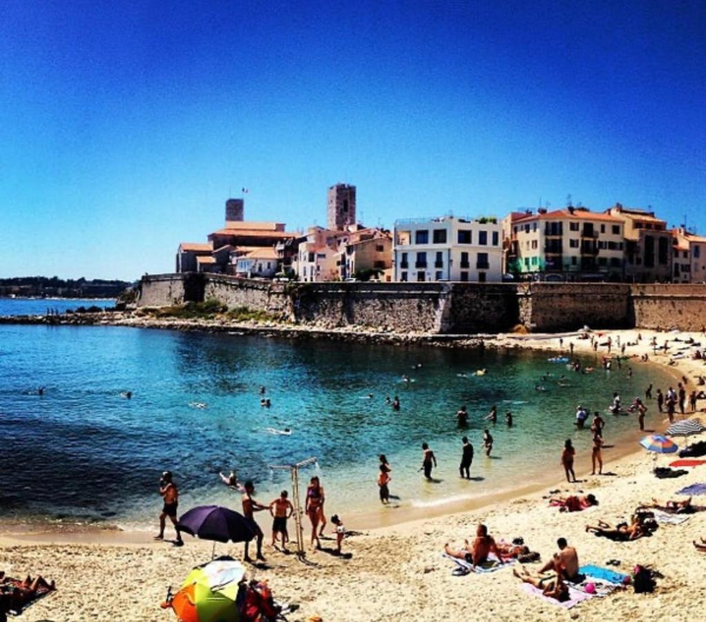 Cozy Studio On The Beach Antibes Eksteriør billede